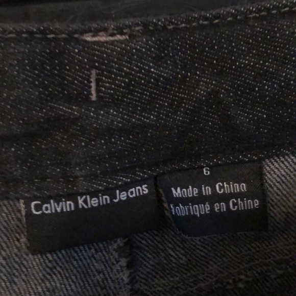 Calvin Klein Boys Black Jeans Size 6 - Picture 4 of 6